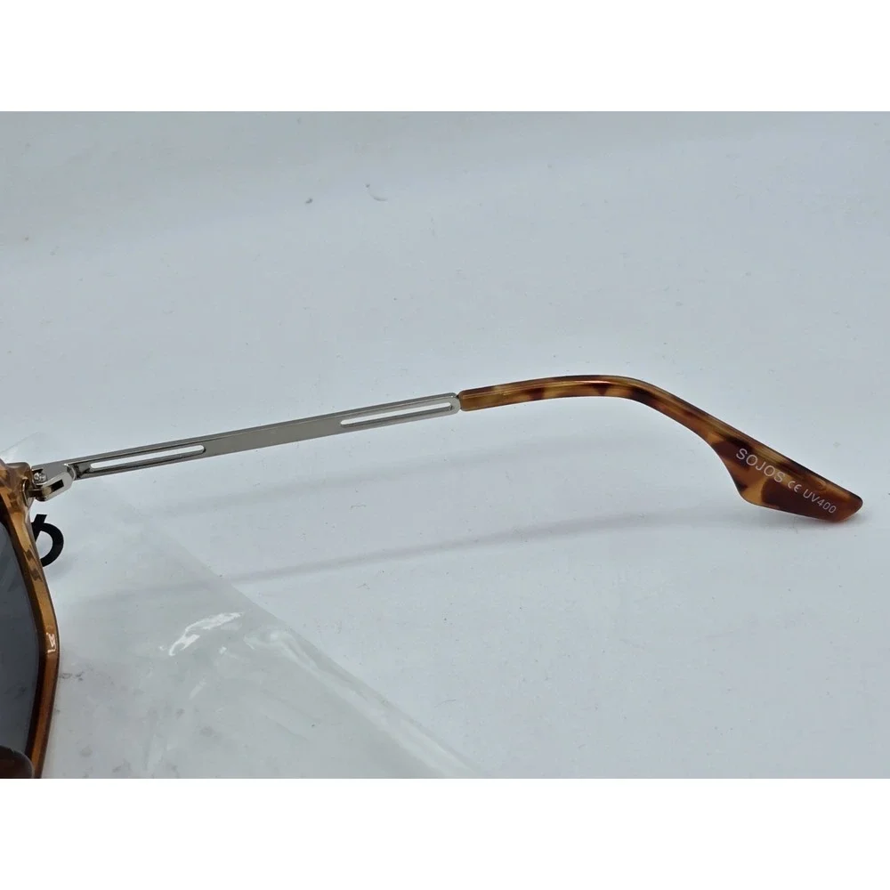 Sojos SJ2186 C4 SY Tortoise Shell Sunglasses 55[]20 150 -‎ Very Good Frame